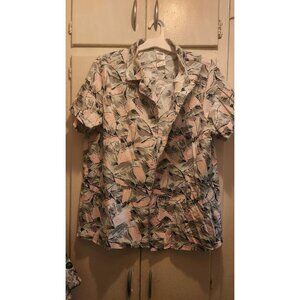 Stranger Things Hopper button down shirt